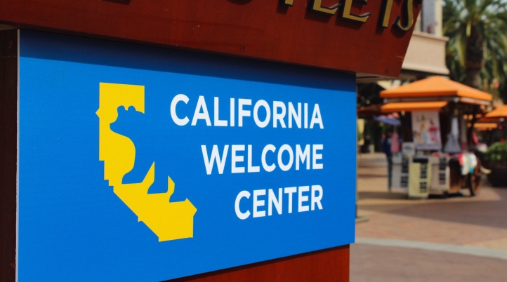California Welcome Center at Citadel Outlets exterior. (1)