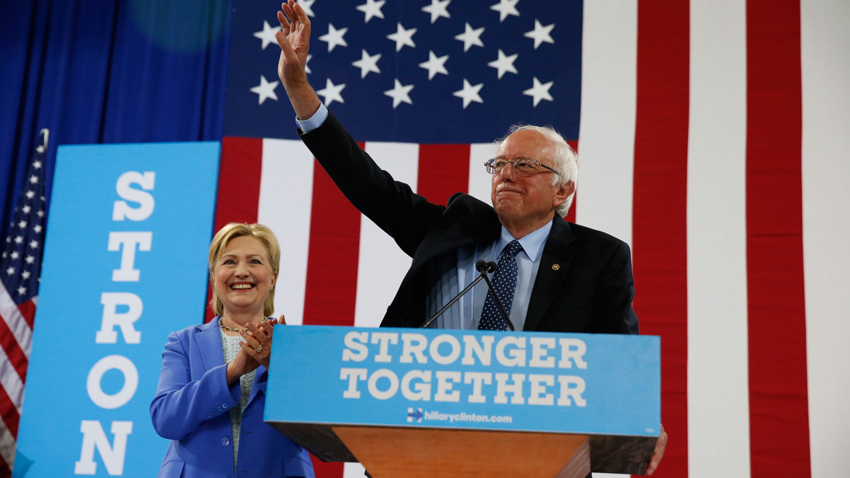 After Unloading on Sanders, Clinton Walks Back Not Committing to Him as Nominee 1