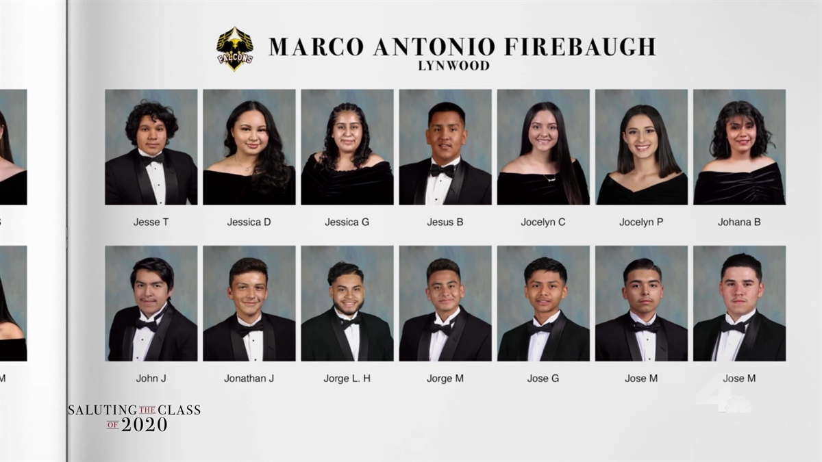 Saluting the Class of 2020 — Marco Antonio Firebaugh High School NBC
