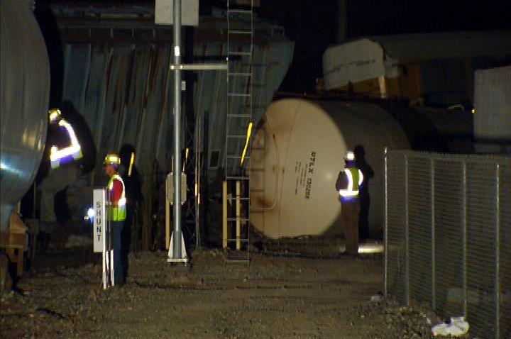 Colton Train Derailment