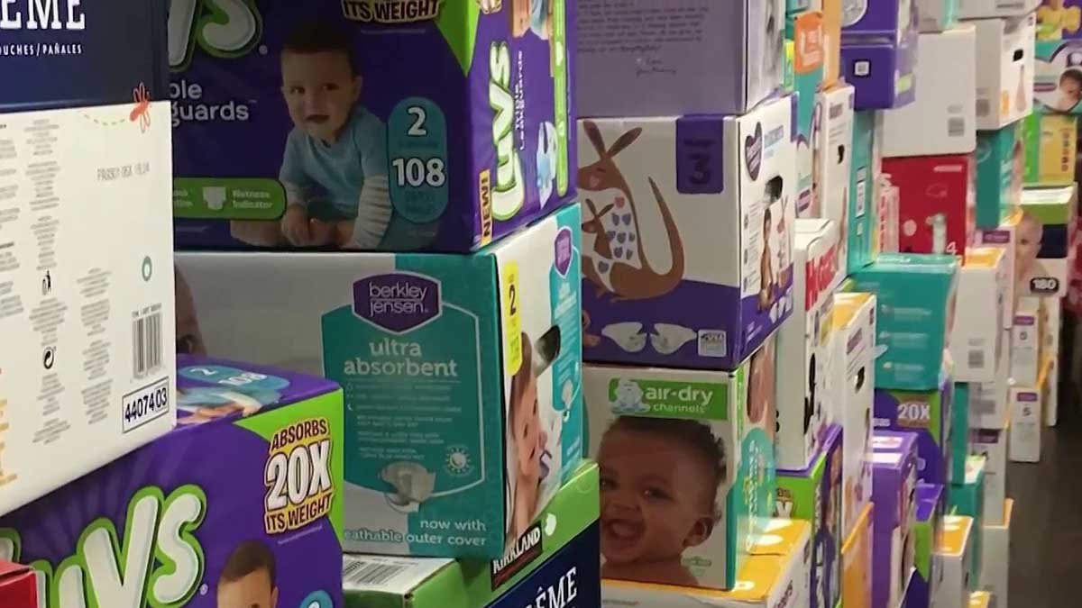 200,000 Diapers to Be Given Out Saturday at GrabandGo NBC Los Angeles