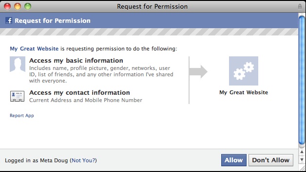 FacebookAllow