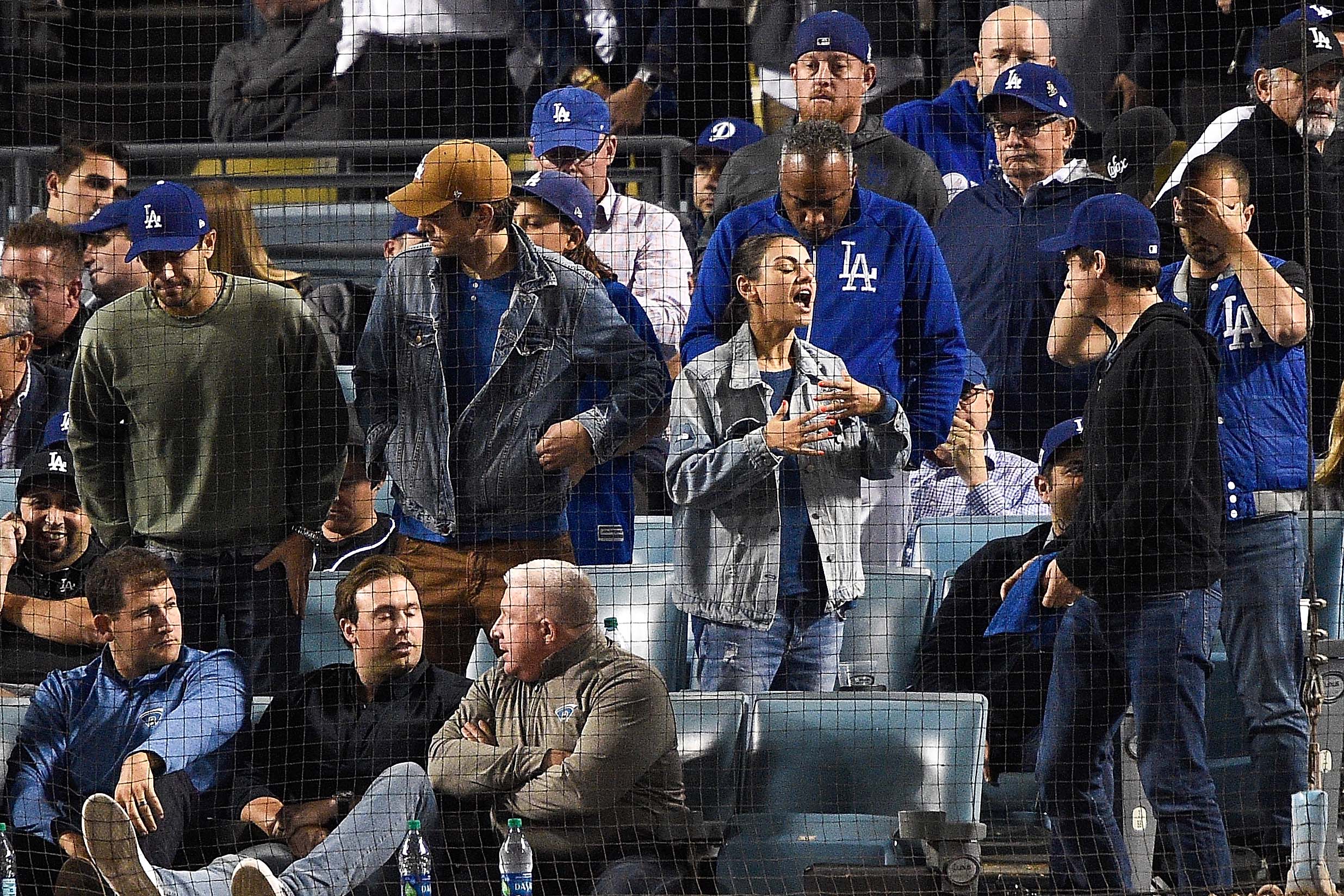 Celebrities in the Stands Dodgers Edition NBC Los Angeles