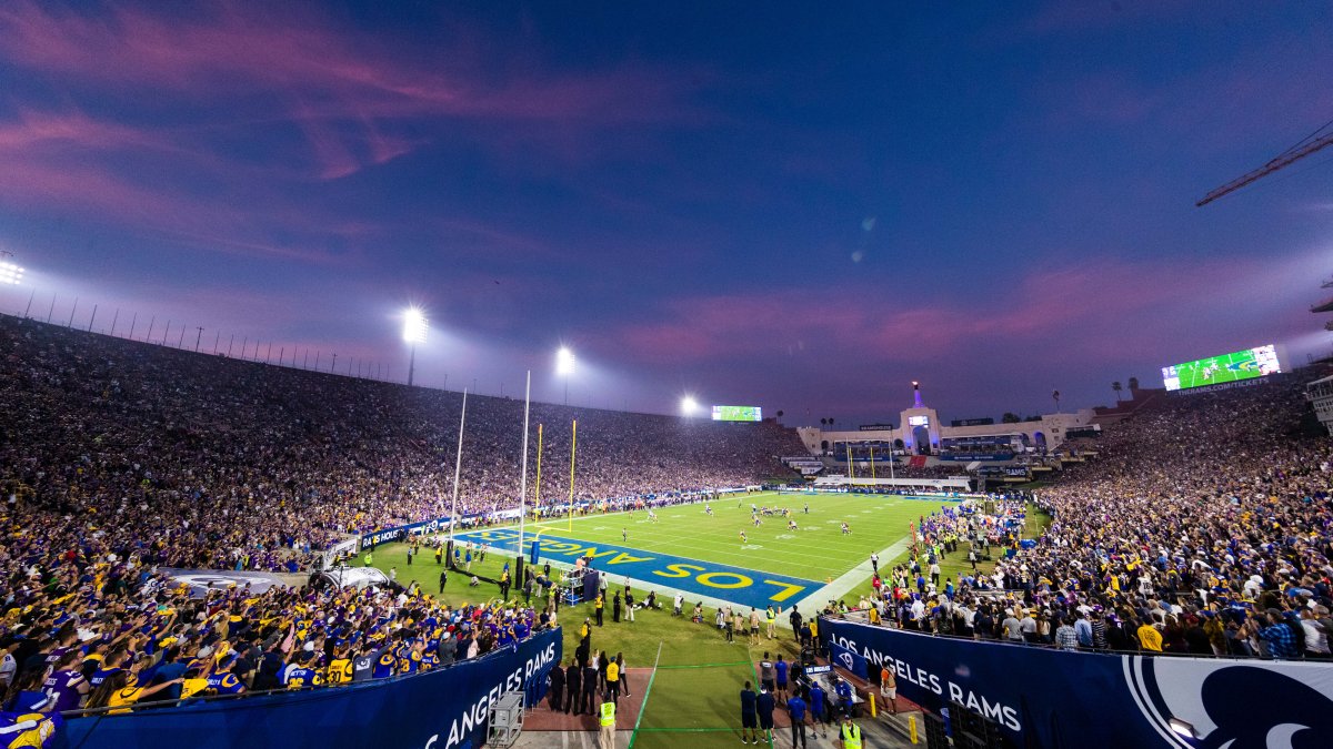 After Sunday, the Rams' Stay at Historic LA Memorial Coliseum is