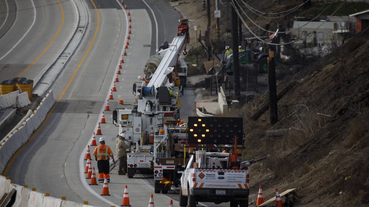PCH Down to One Lane in Malibu for Weekend Water Main Repairs – NBC Los ...