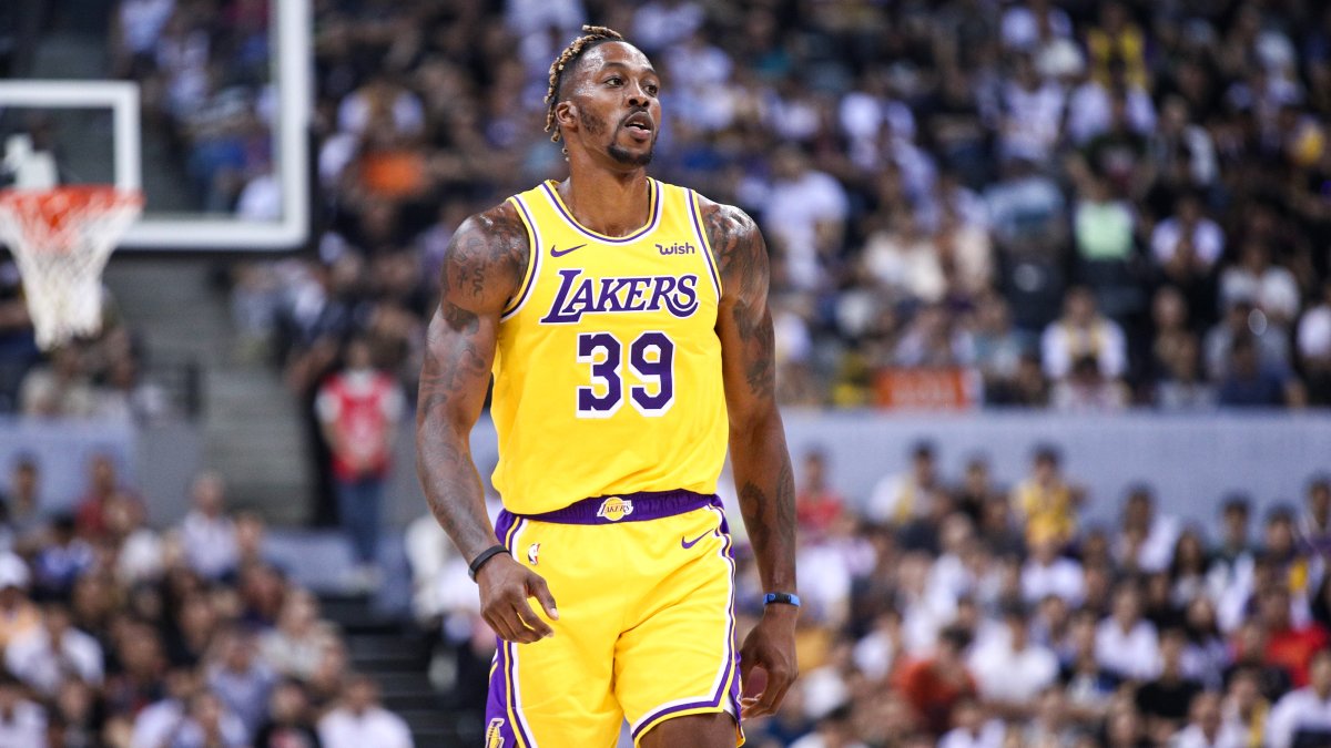 Los Angeles Lakers Dwight Howard 39 Purple 2022-23 Statement