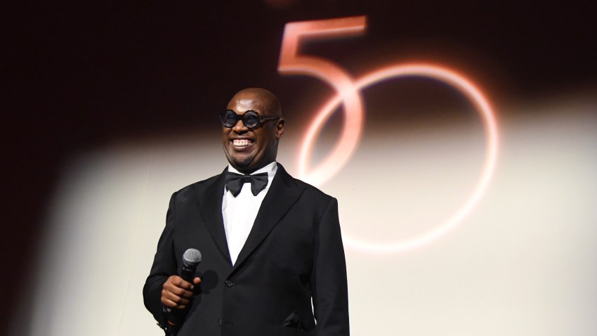 Andre Harrell speaks onstage