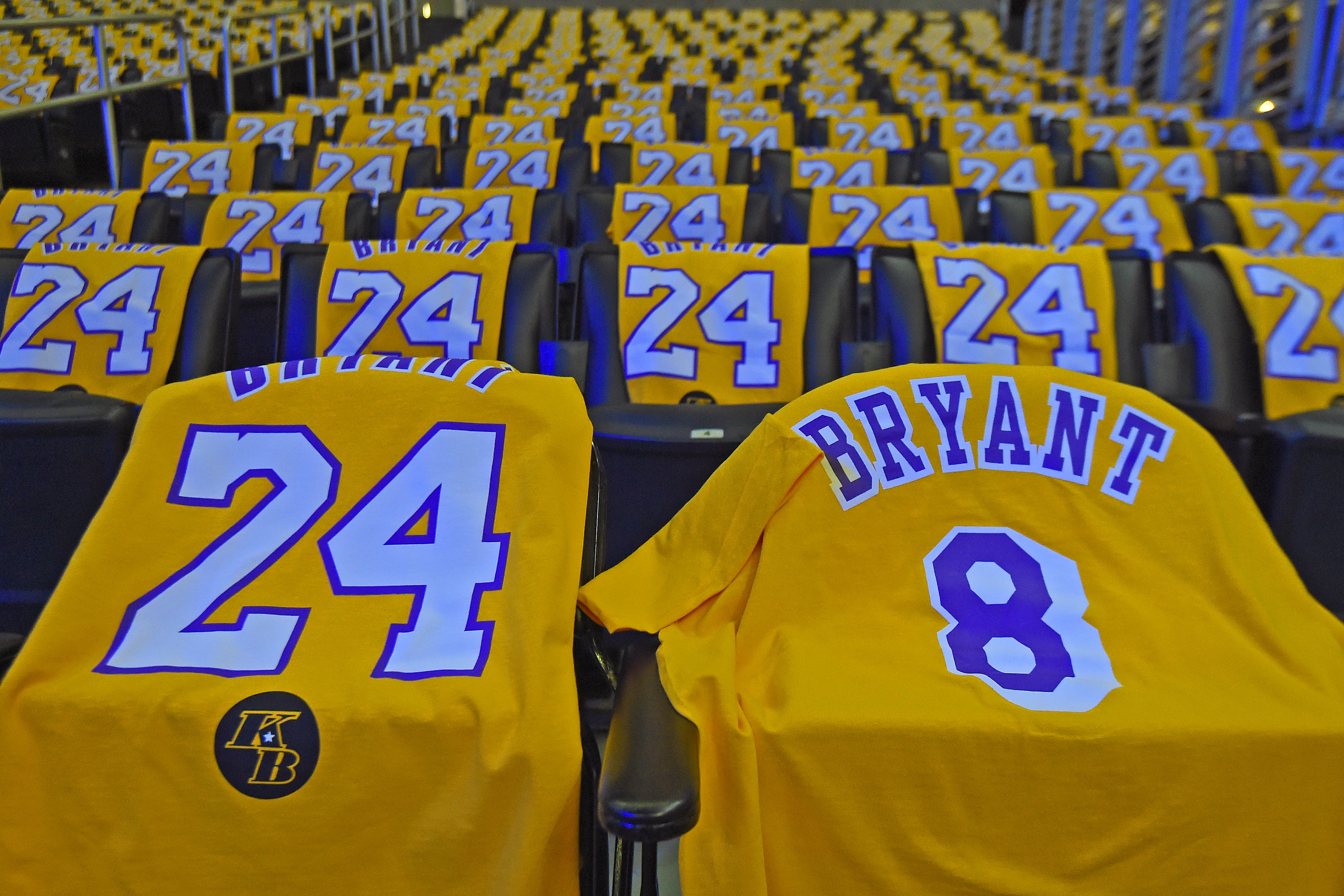 Lakers KoBE Floral 8 24 Tribute Jersey
