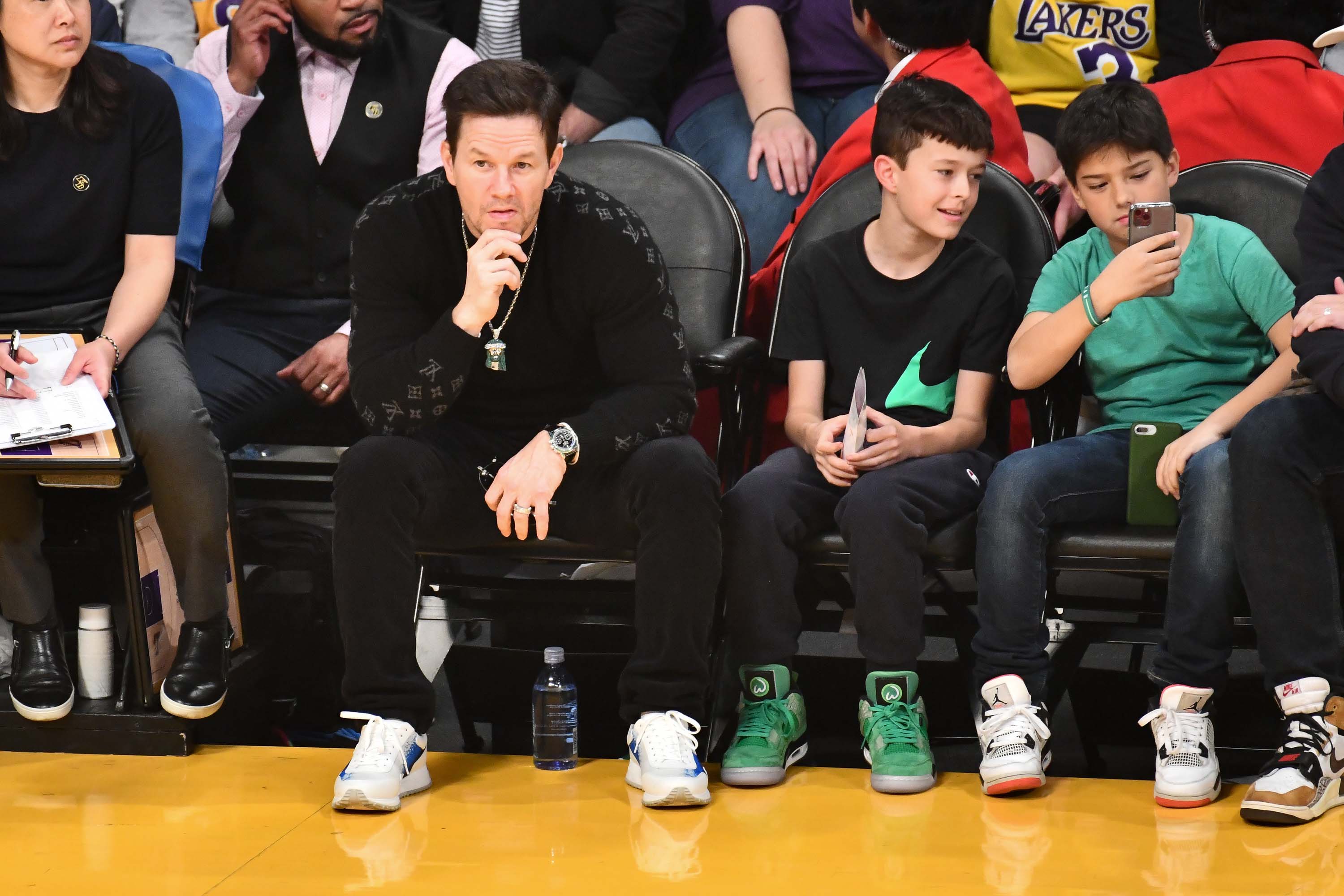 Celebrity Fans In The Stands Los Angeles Lakers Edition Nbc Los Angeles