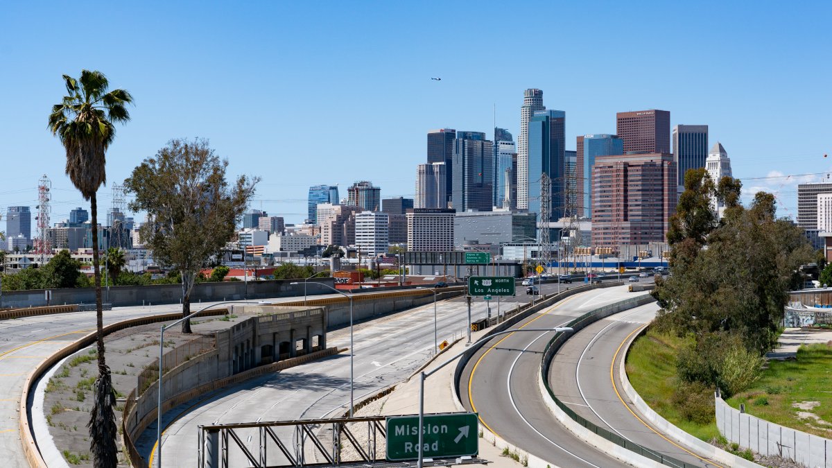 101 Freeway Closed In Downtown La Nbc Los Angeles