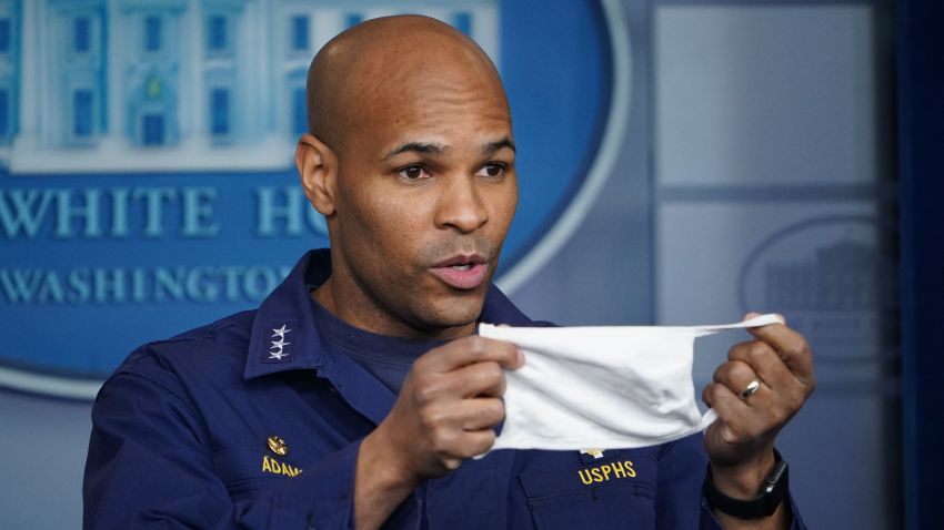 US Surgeon General Jerome Adams