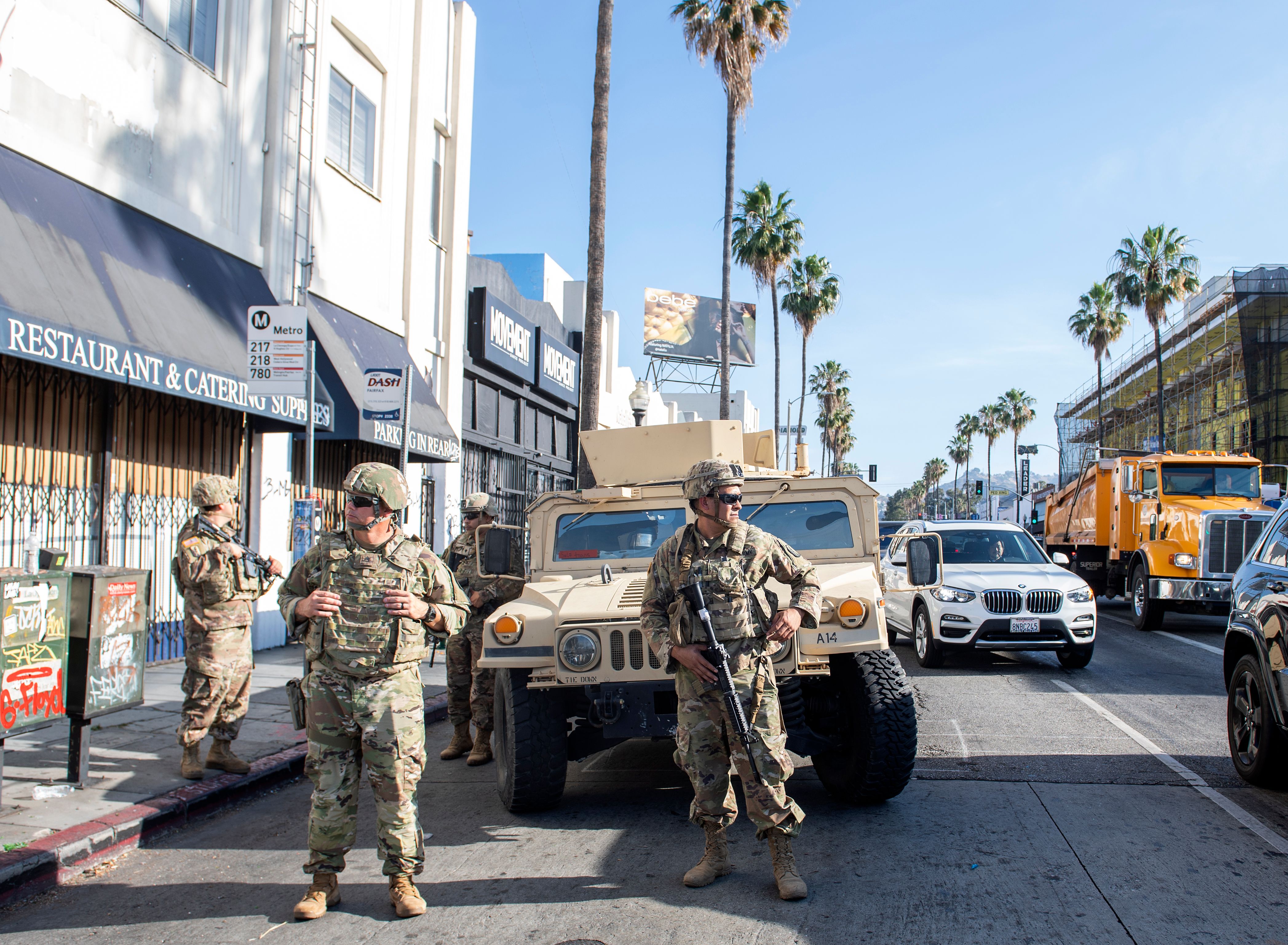 Images: Violence Flares Up on the Streets of Los Angeles – NBC Los Angeles
