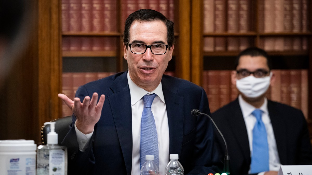 Treasury Chief Refusing to Disclose Recipients of Virus Aid 1