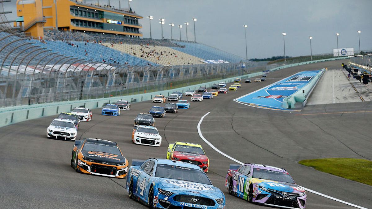 Fans Return to Stands With Hamlin Taking NASCAR Cup Series ...