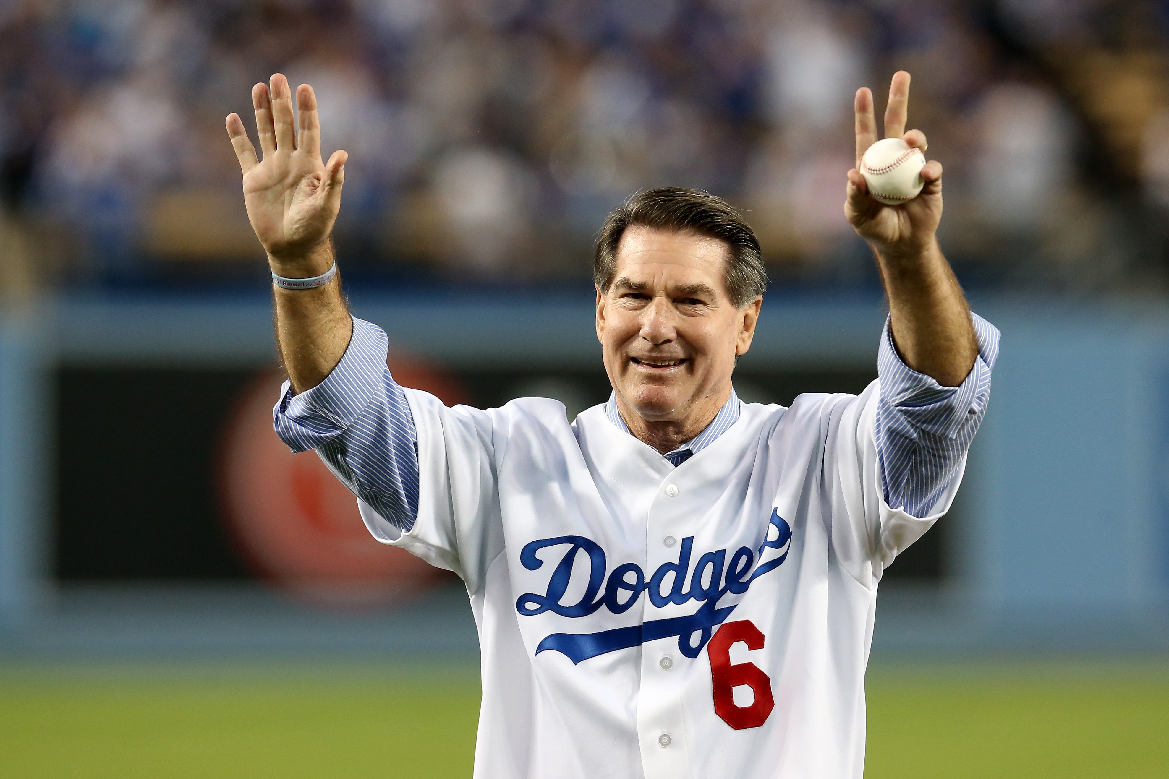 Former Los Angeles Dodgers and San Diego Padres first baseman Steve News  Photo - Getty Images