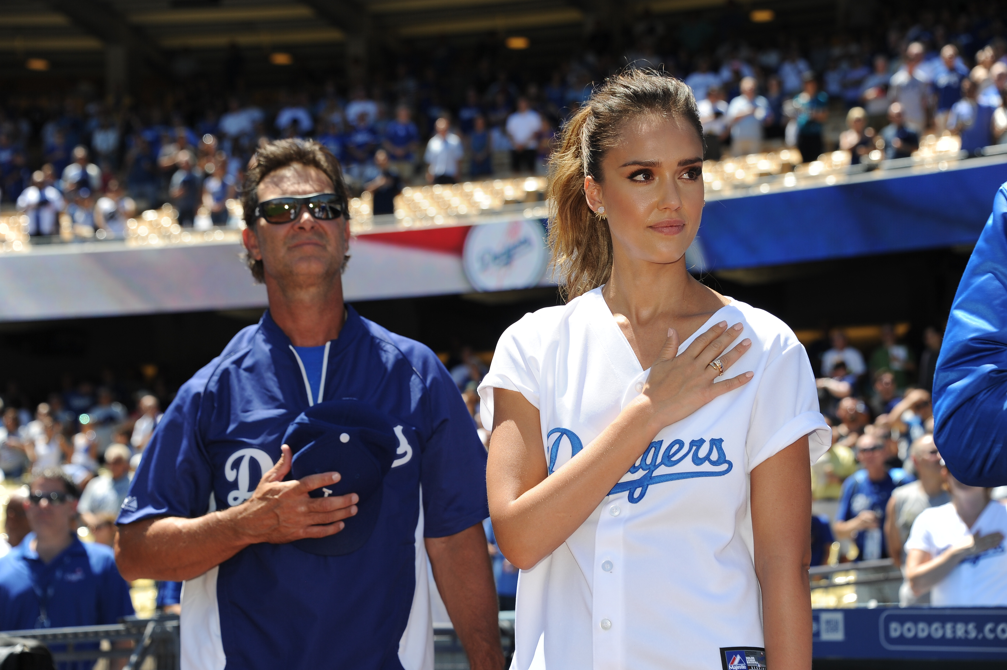 Celebrities in the Stands Dodgers Edition NBC Los Angeles