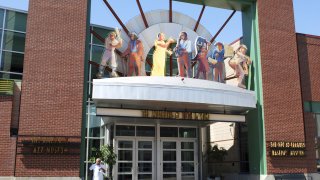 The Negro Leagues Baseball Museum, Kansas City, Missouri.