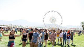 Music fans attend Day 1 of the 2016 Coachella Valley Music & Arts Festival