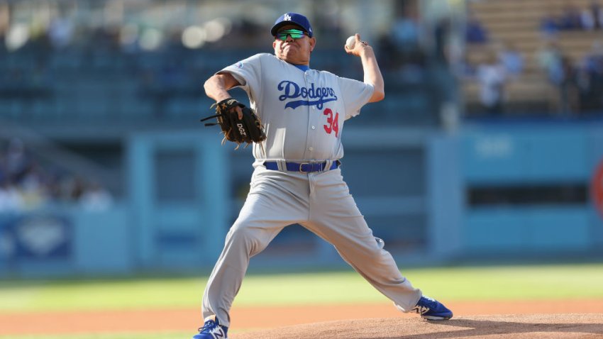 Fernando Valenzuela Old Timers' Game