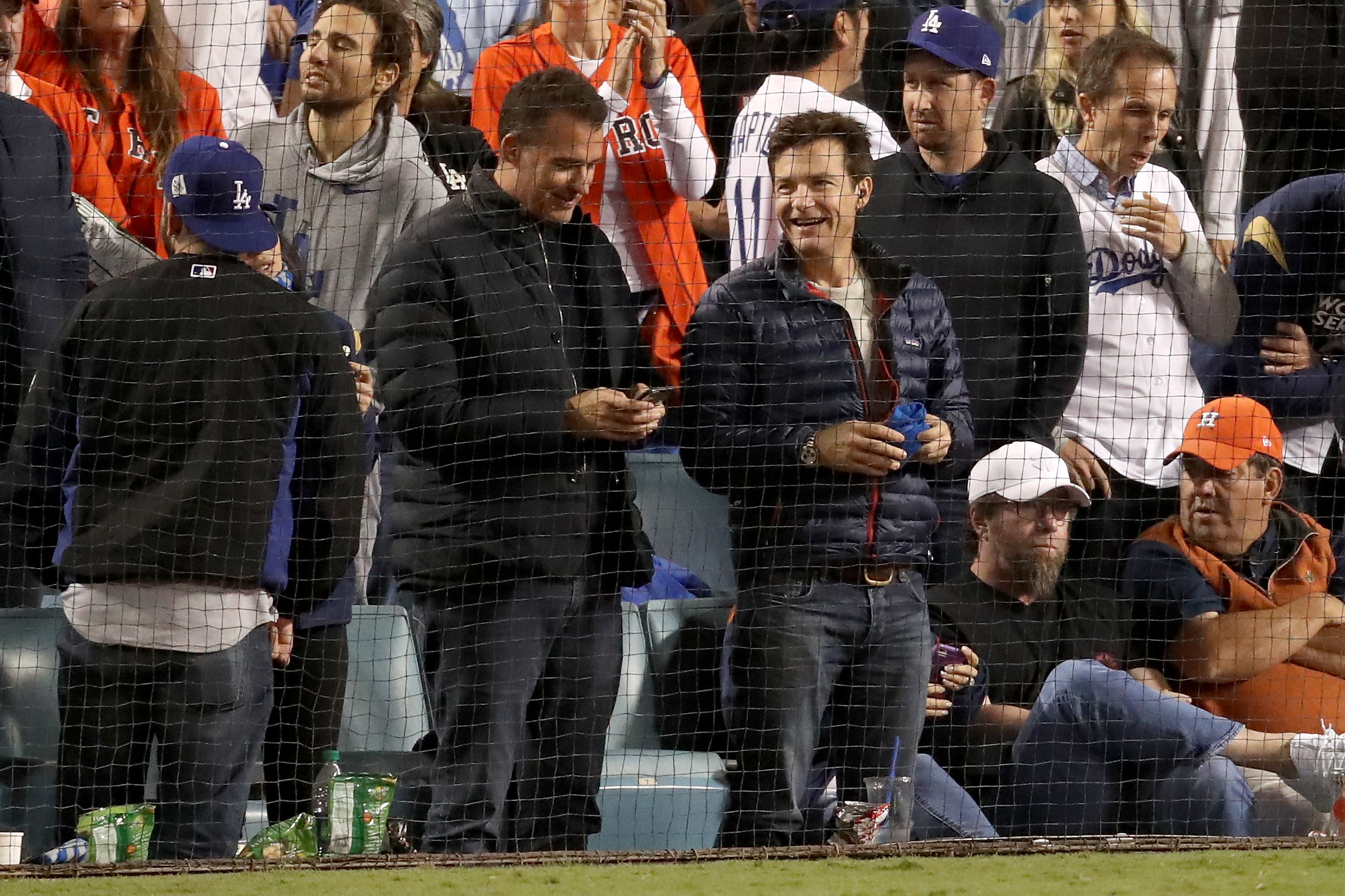 Celebrities in the Stands Dodgers Edition NBC Los Angeles