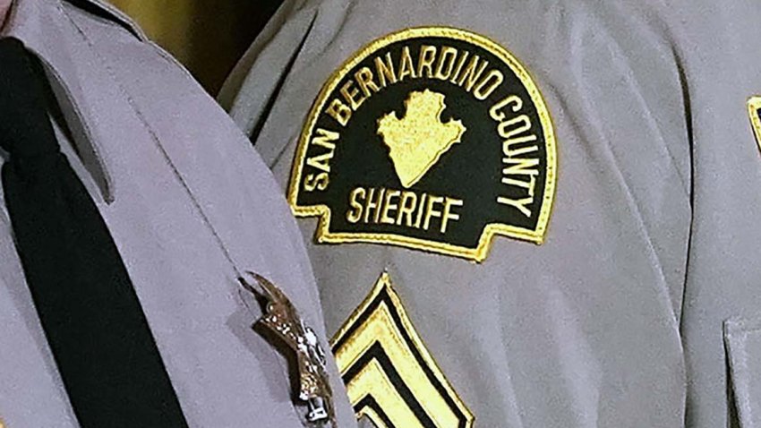 A San Bernardino County Sheriff's Department patch.