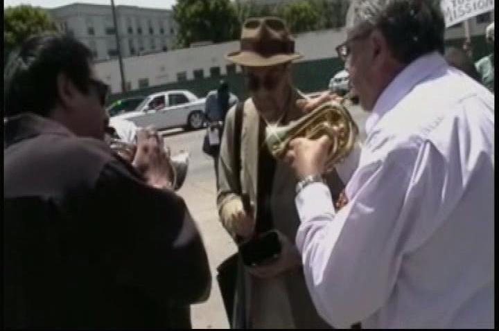 Grammy Protest2
