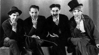 The Marx Brothers: Chico, Zeppo, Groucho and Harpo