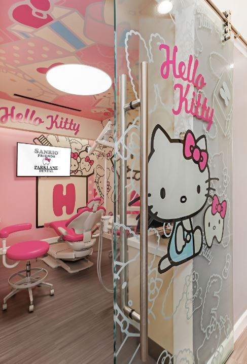 The First Hello Kitty Themed Dental Office in the US is The First Hello Kitty Themed Dental Office in the US is