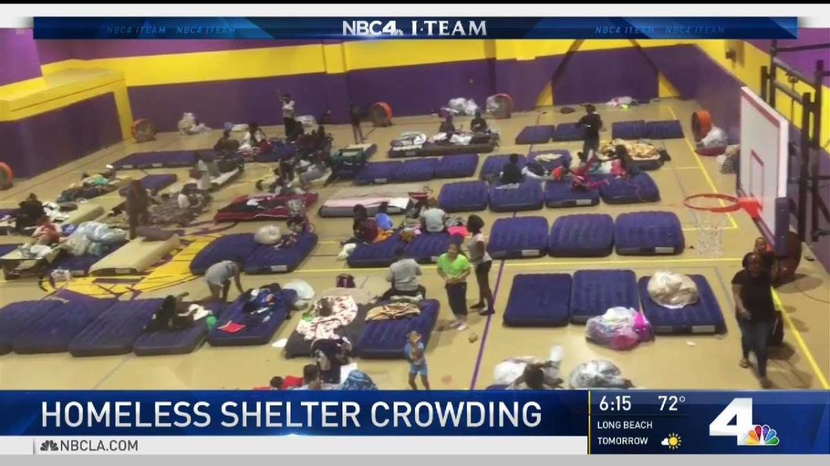 Homeless Shelter Overcrowding Raises Concerns NBC Los Angeles