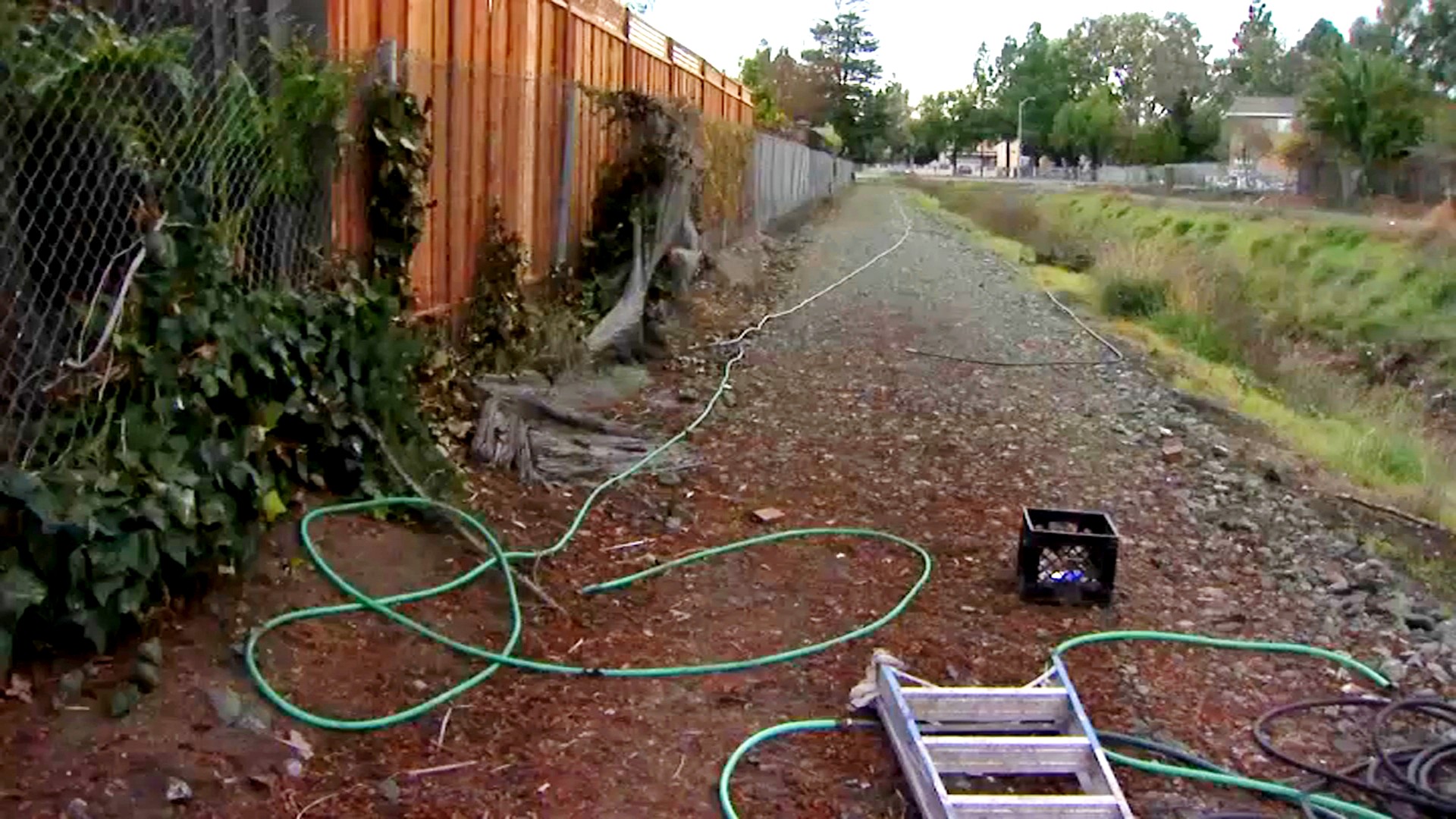 San Jose Couple Discovers Elaborate Hose System Thieves Set