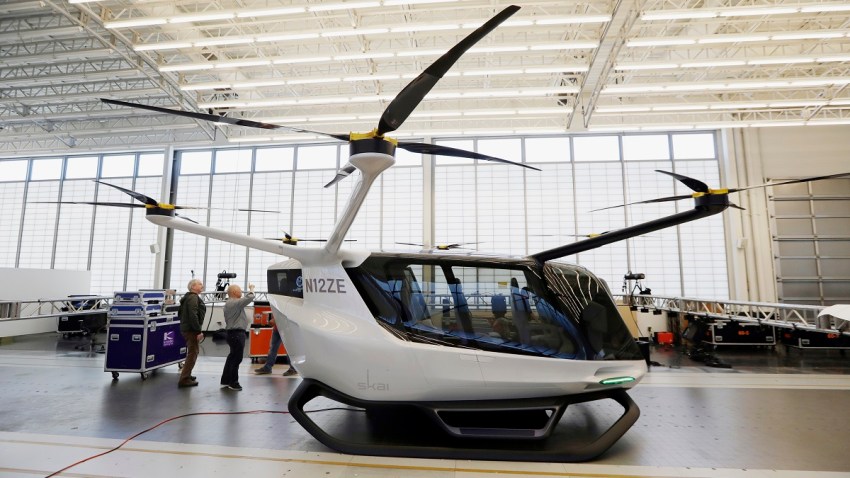 Hydrogen-Powered Flying Personal Vehicle May 2019