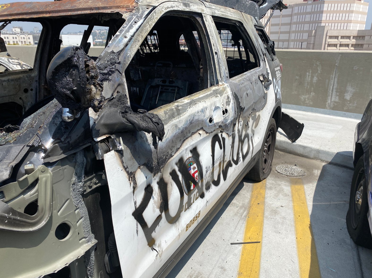 Lapd Riot Control Vehicles LAPD Cars Damaged During Protests Cost $80,000 Each – NBC Los Angeles