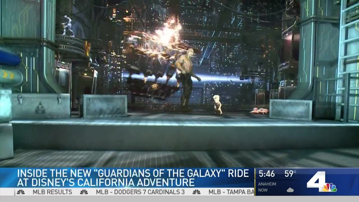 Inside ‘Guardians of the Galaxy’ Ride – NBC Los Angeles