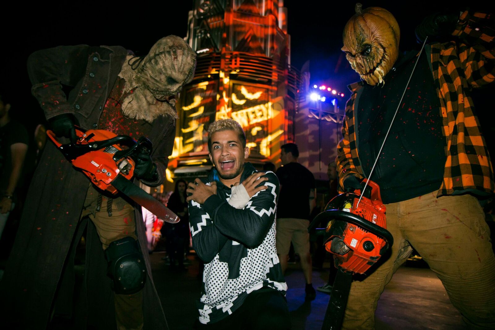 Celebrities Get Scared at Universal Studios Hollywood’s ‘Halloween