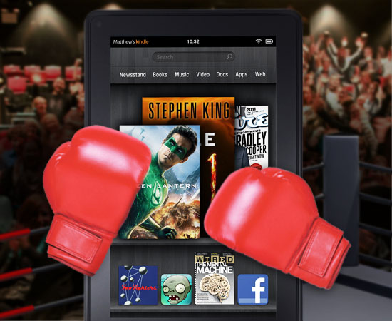 Kindle-Fire-Apple-iPad-tablet-wars