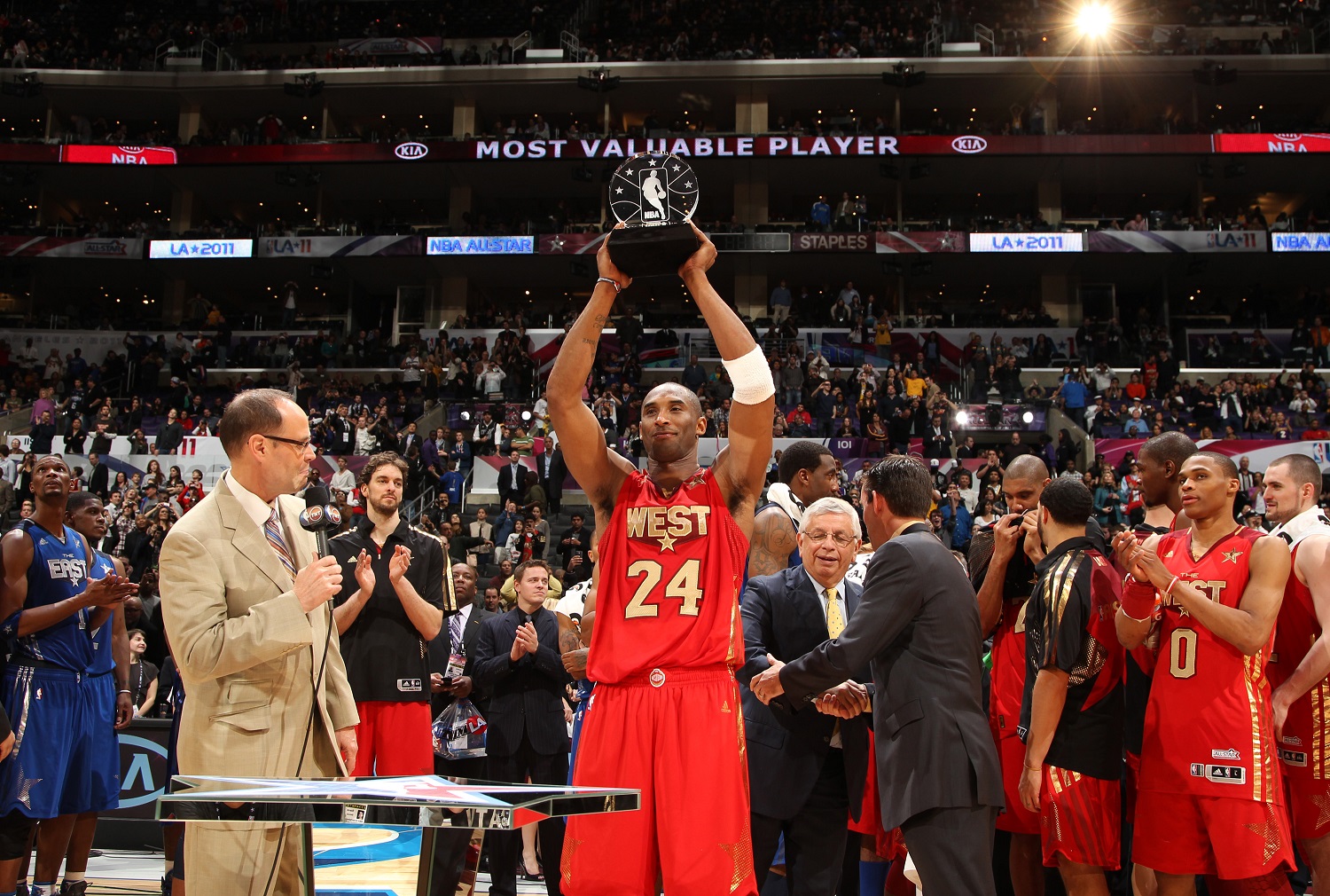 NBA All-Star Game MVP Award has been permanently named for the late Kobe  Bryant - WORLDWIDEWEST