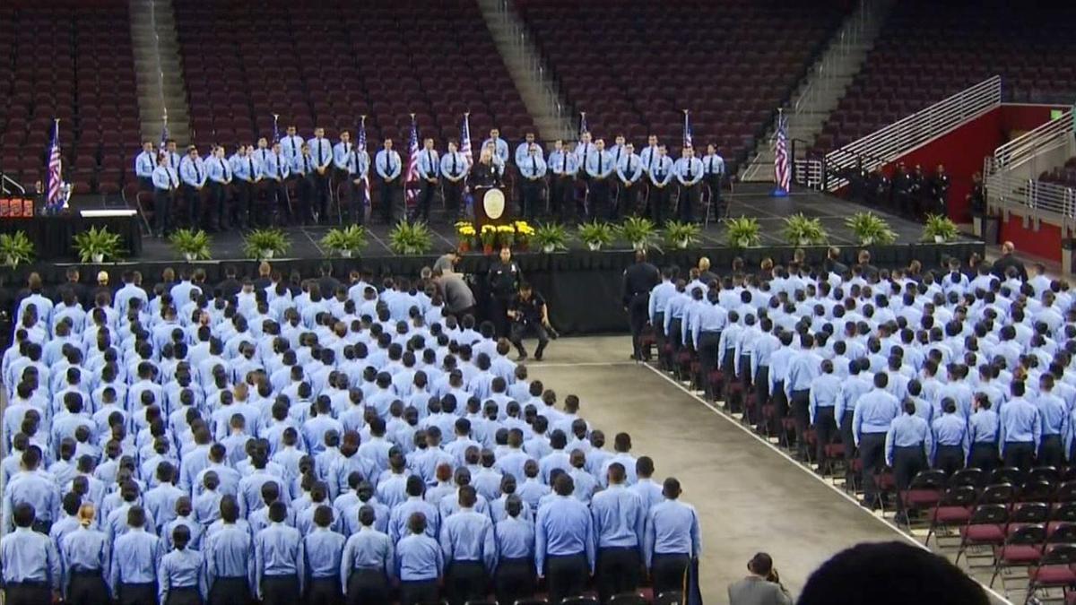 LAPD Cadets Graduate From Program NBC Los Angeles