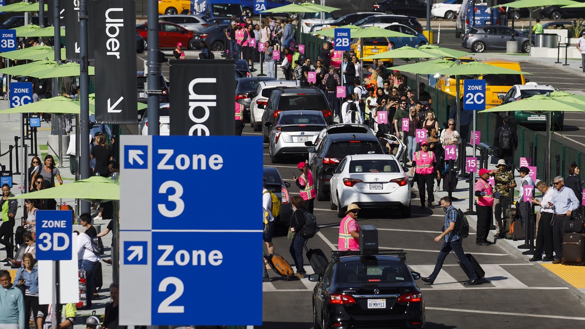 LAX Officials Announce 50 Expansion to Taxi, RideShare Lot NBC Los