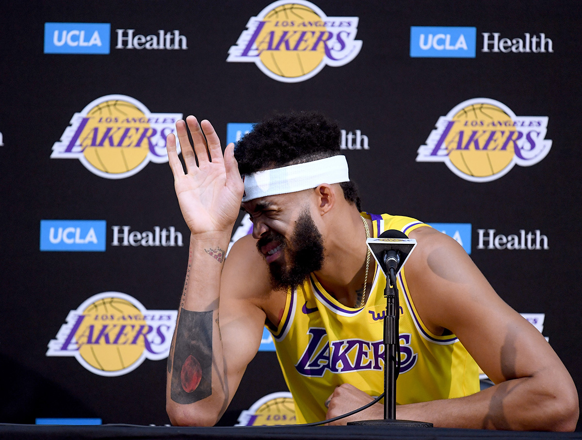 PHOTOS: Lakers Media Day With LeBron James in Uniform &hellip;