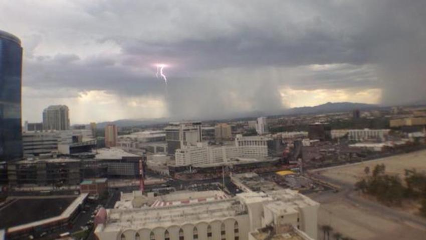 Thunderstorm Pounds Las Vegas Area, Prompts Flood Alerts NBC Los Angeles