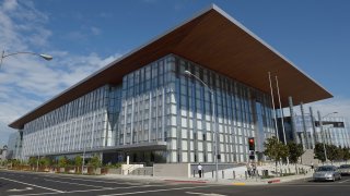 File Photo: The Governor George Deukmejian Courthouse in Downtown Long Beach, Calif., on August 27, 2013. (Photo by Jeff Gritchen/Digital First Media/Orange County Register via Getty Images)