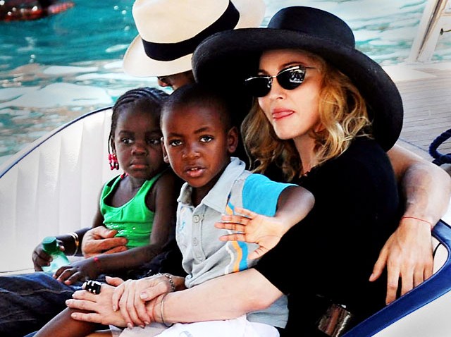 Madonna - Mercy and David