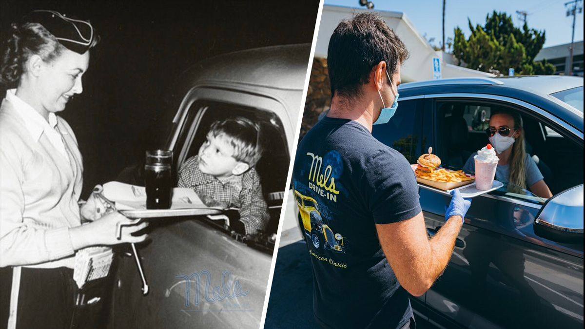 Then and Now: See Photos of the Carhop Service at Mel’s Drive In – NBC ...