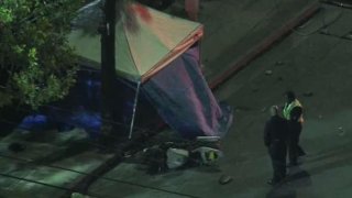 Both the driver and the passenger were thrown from the bike after trying to get away from police. The passenger was taken to the hospital. Kim Tobin reports for the NBC4 News at 11 p.m. Tuesday, Jan. 28, 2020.