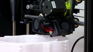 3D Printer Prints Face Shields at PLNU