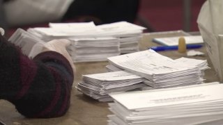 Ballot being counted in Paterson
