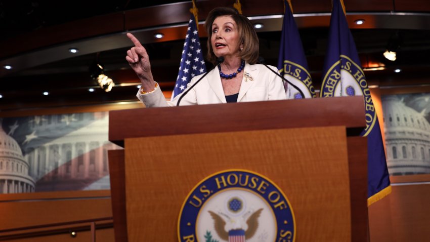 Speaker of the House Rep. Nancy Pelosi speaks during her weekly news conference December 5, 2019 on Capitol Hill in Washington, D.C.