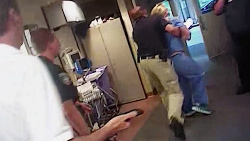Utah Officer Fired After Nurse S Arrest Caught On Video
