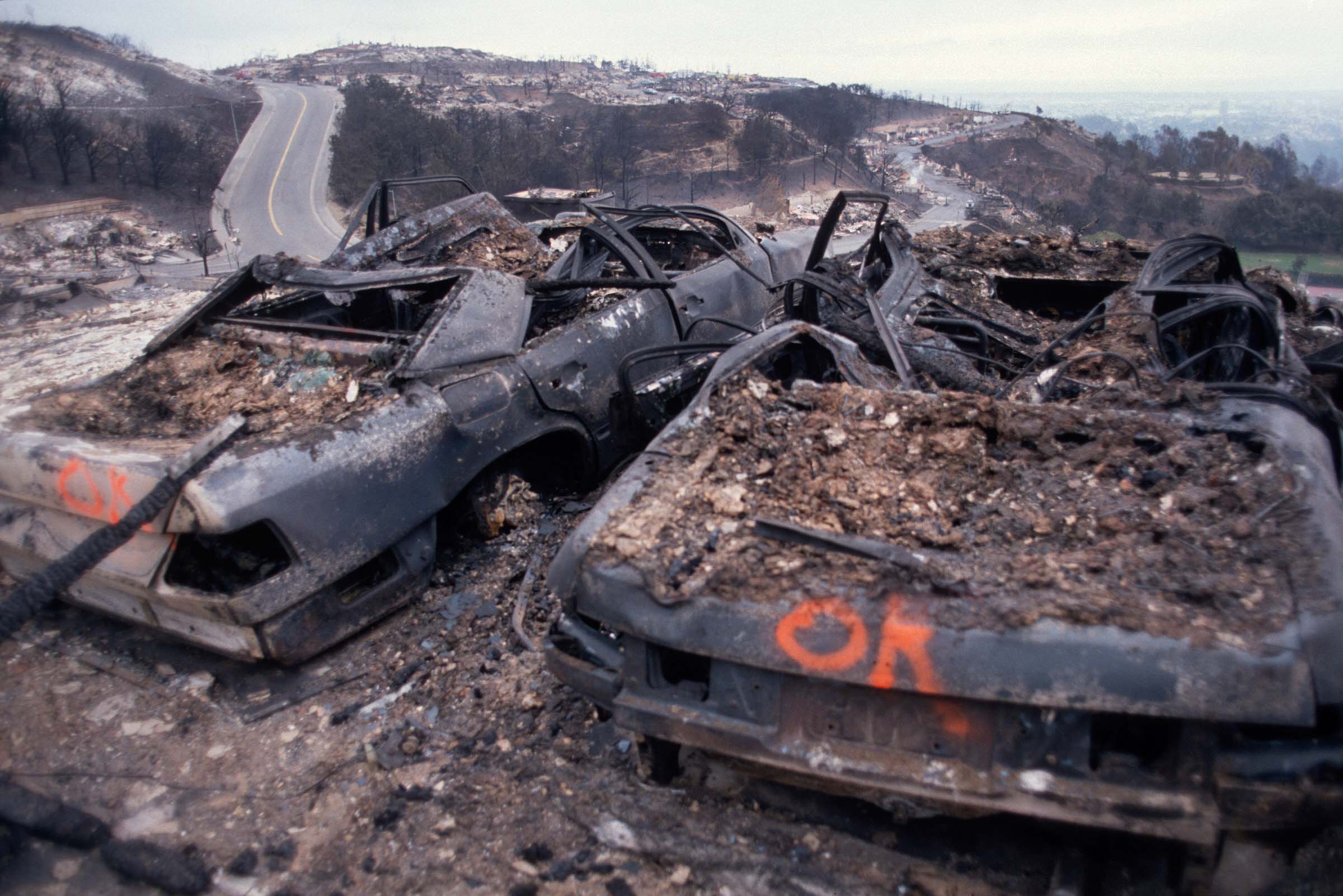 Photos The Aftermath of the Deadly October 1991 Oakland Hills