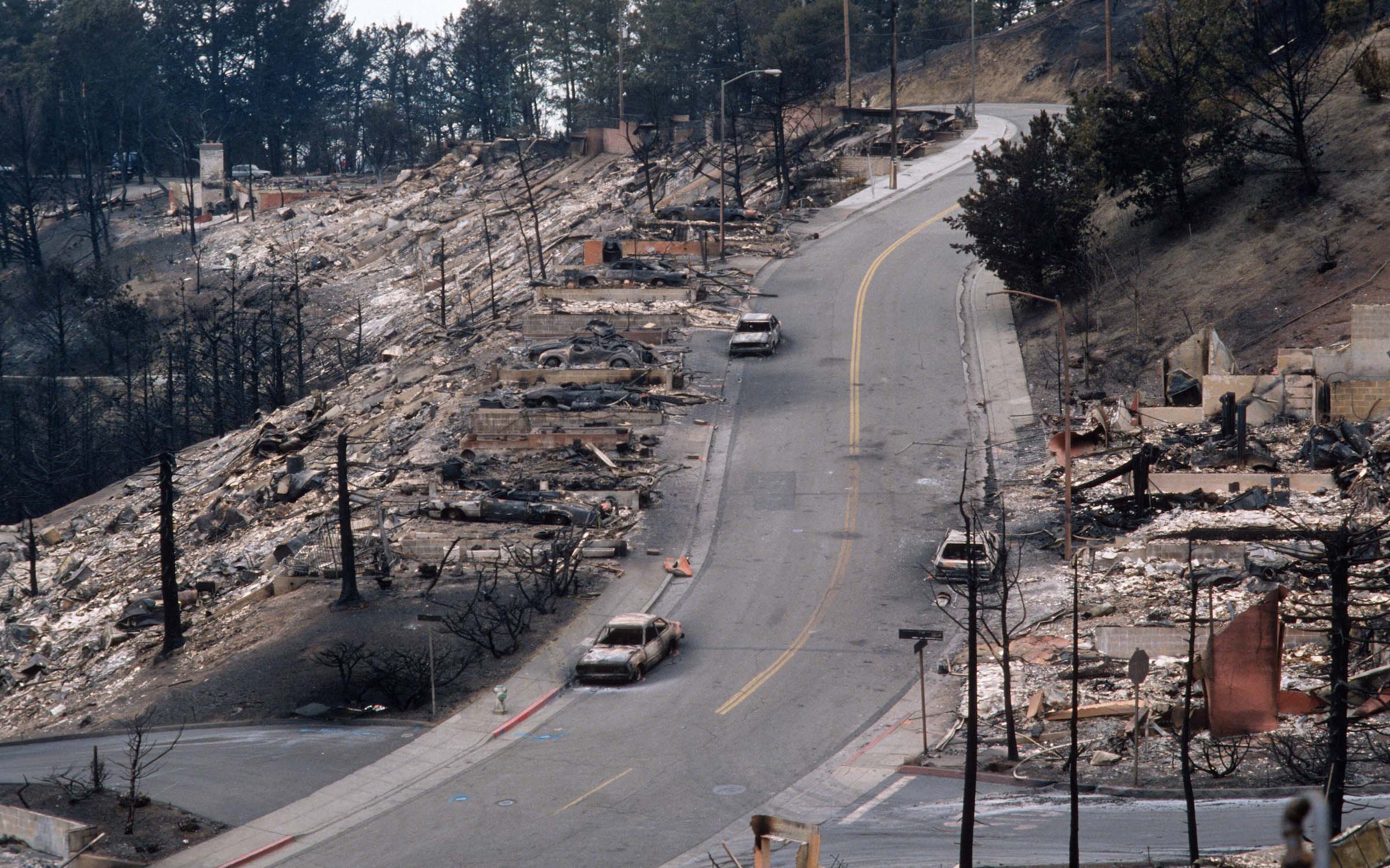Photos The Aftermath of the Deadly October 1991 Oakland Hills